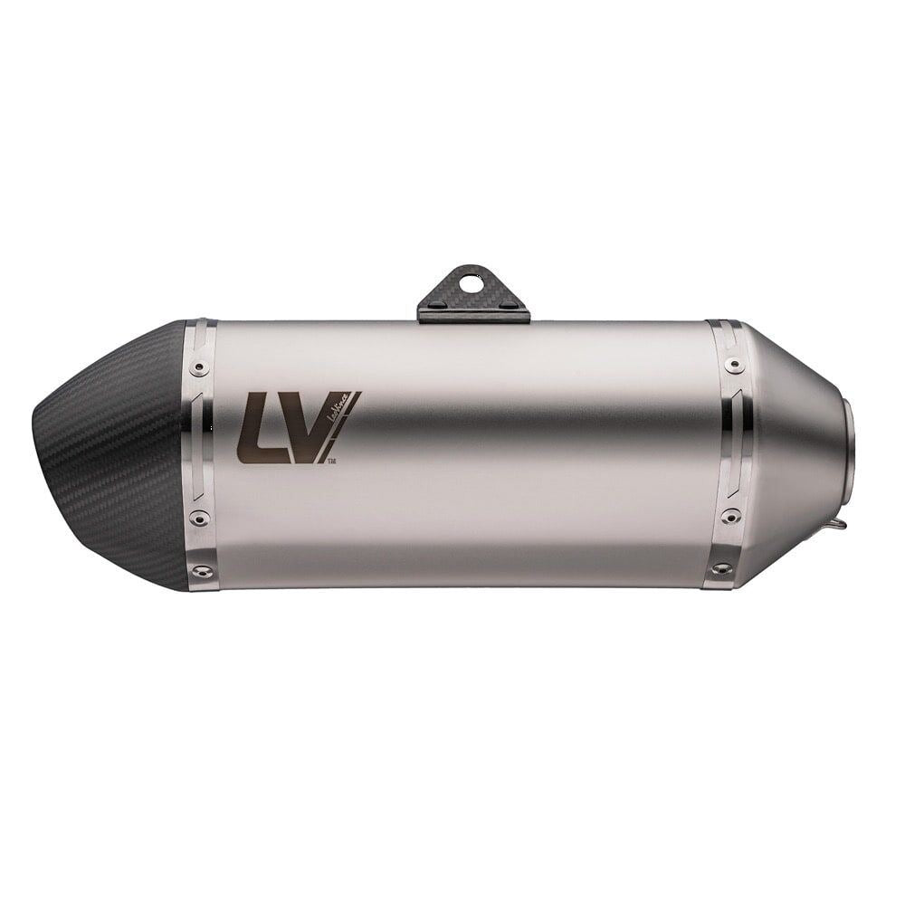 Leovince Muffler Lv-14 For Honda Xl 750 23-24 Silver Stainless Steel 15601
