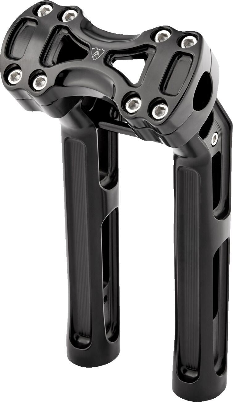 Arlen Ness Method Kickback Handlebar Riser Black Aluminum Matte 520-049