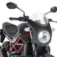 PUIG Retro Carbon Look Semi Fairing And Screen 195mm Clear for Suzuki SV 650 16-25 3170W