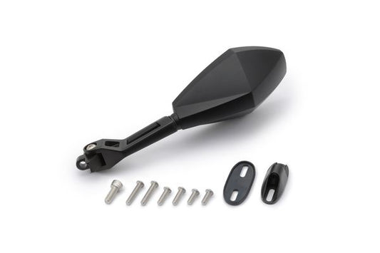 Daytona Black Side View Fairing Set Left ECE Approved Aluminum ABS Mirror 80717