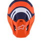 ALPINESTARS SM7 Core Helmet ORAN/BLUE 2025 Model