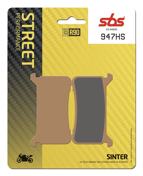 Sbs DC Racing Dual Carbon Brake Pads For Honda CMX 1100 2017-2024 Set of 2 947HS