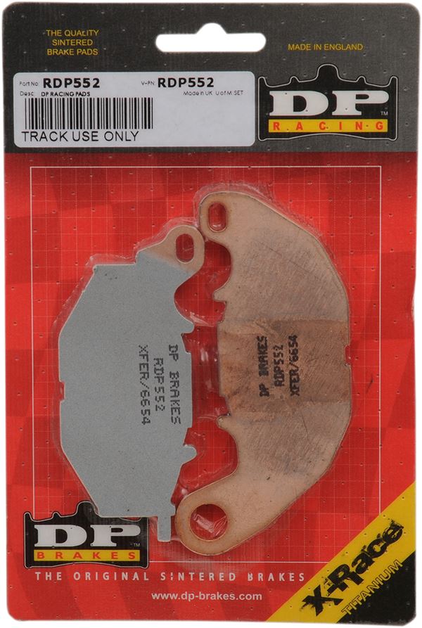 Dp Brakes RDP Titanium Sintered Brake Pads For Yamaha YZF-R25 2015-2024 RDP552