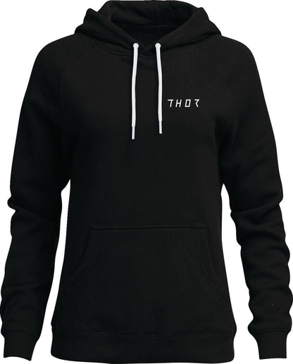 THOR Women's Trax Pullover Hoodie BLACK 2025 Model