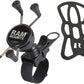 RAM MOUNTS X-Grip® Phone Mount with EZ-Strap™ Rail Mount