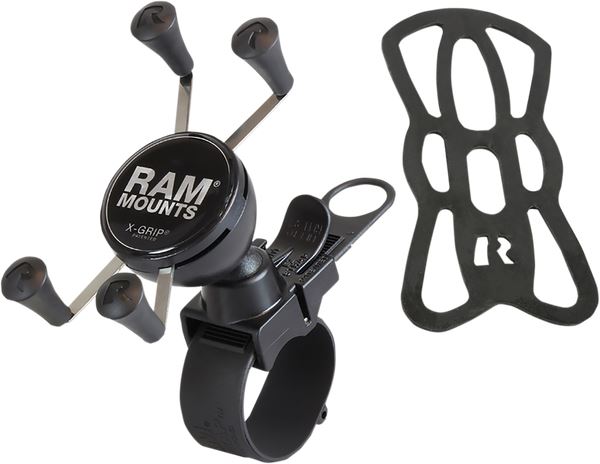 RAM MOUNTS X-Grip® Phone Mount with EZ-Strap™ Rail Mount