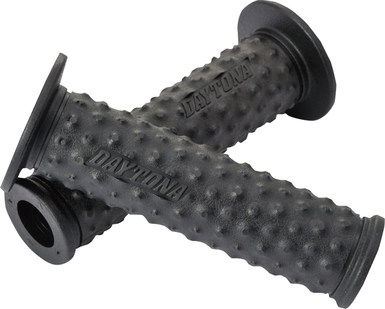 Daytona GRIPPYGRIP GGD-Kani Grip Black Handlebar Grips 7/8 Open End Pair 88937
