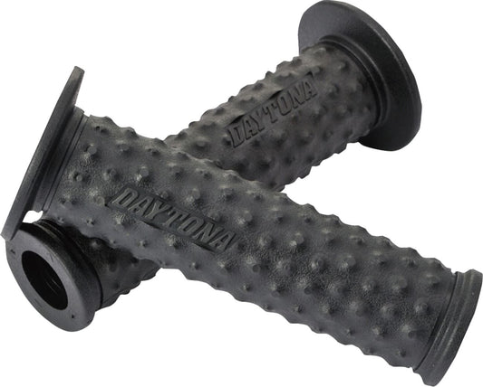 Daytona GRIPPYGRIP GGD-Kani Grip Black Handlebar Grips 7/8 Open End Pair 88937