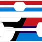UNIRACING Rim Decal KIT BMW R1200GS K46845