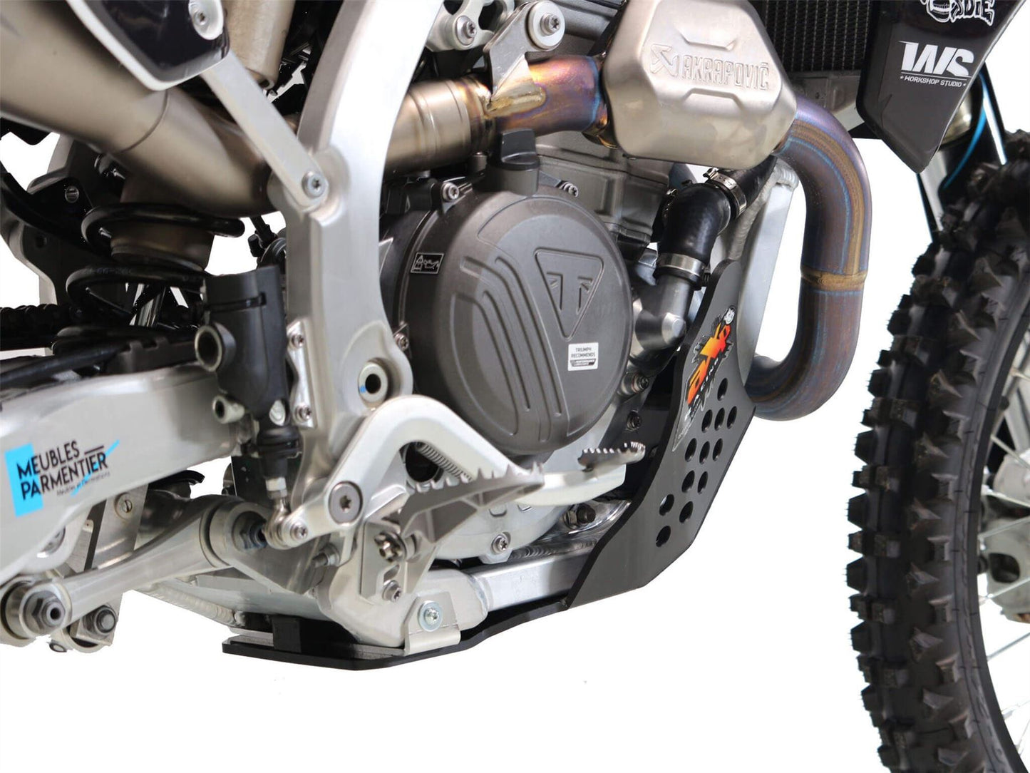 AXP RACING Xtrem Skid Plate For Sherco SEF 450 500 2025 AX1763
