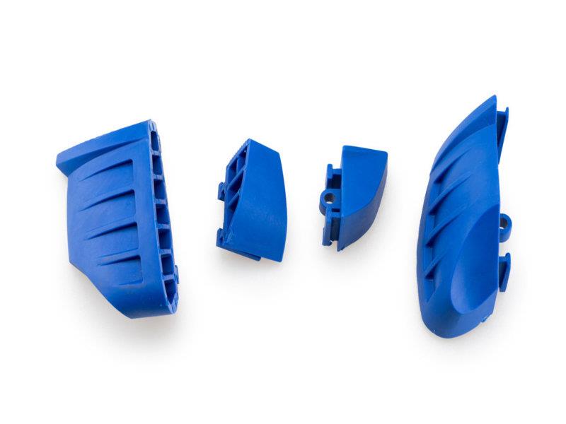 PUIG Rubber Sets For Frame Sliders Pro 2.0 Blue Universal 20872A