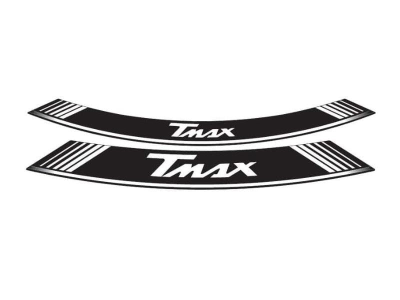 Puig Wheel Rim Stickers White 005CH