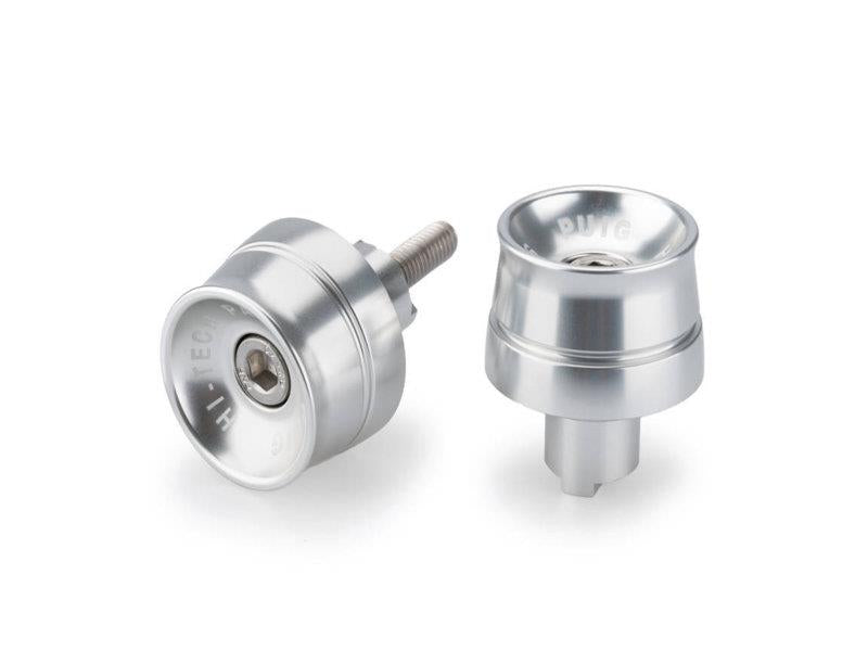 Puig Speed Bar Ends Silver 8595C