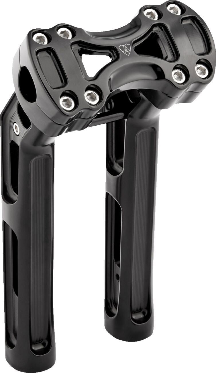 Arlen Ness Method Kickback Handlebar Riser Black Aluminum Matte 520-049