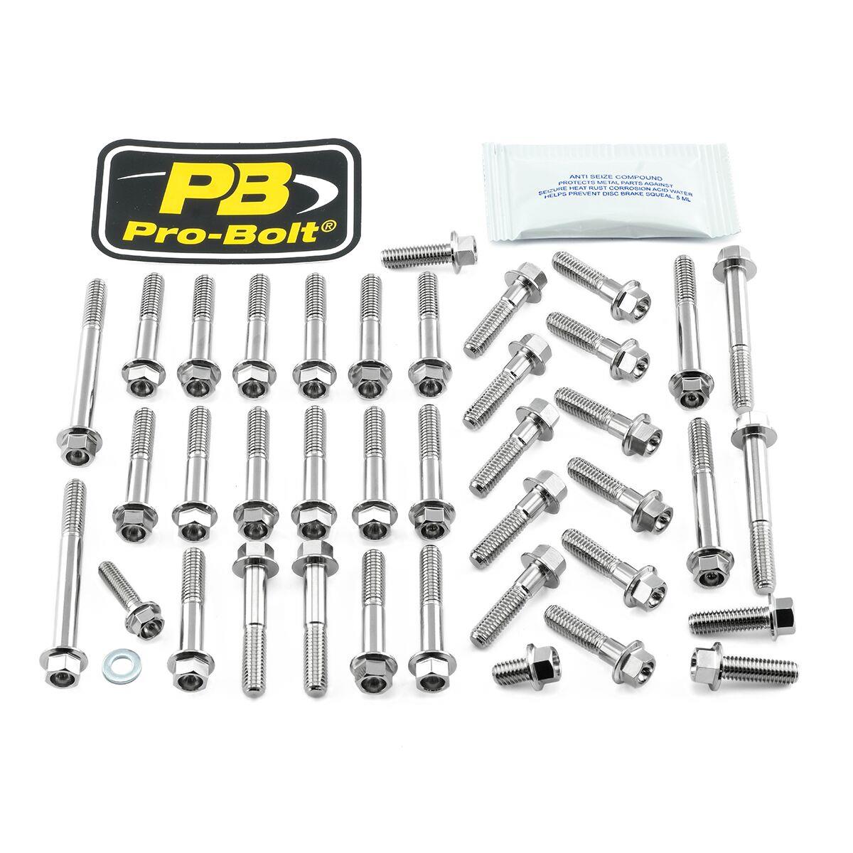 Pro Bolt Stainless Steel Engine Bolt Kit For BMW S 1000 RR 2015-2018 EBM061SSHX