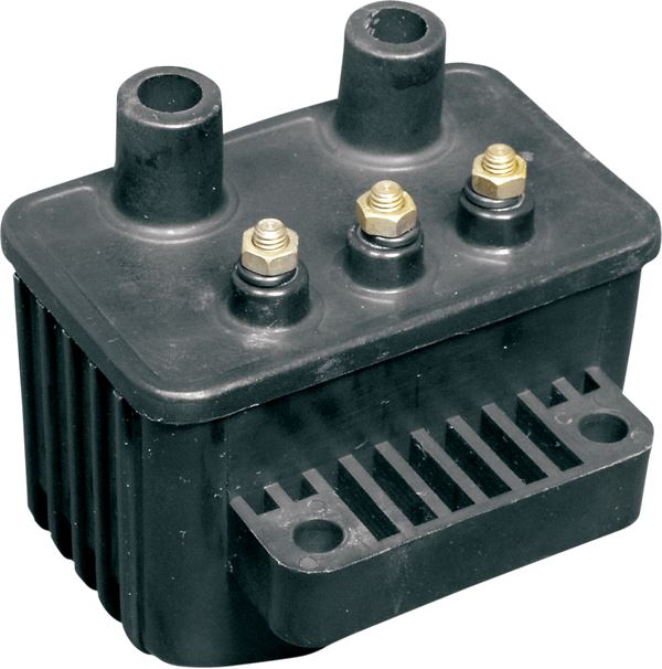 Daytona Single-Fire Coil by TWIN TEC LLC 3 Ohm Black Electronic Ignition 2005