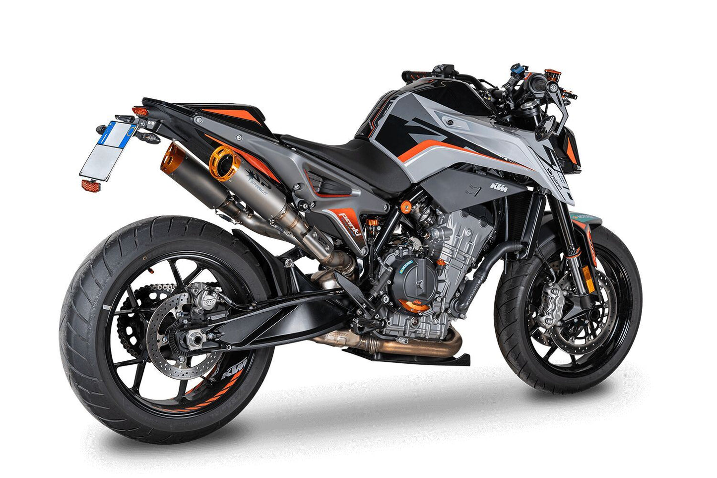 Spark Grid-O Dyno 3/4 Exhaust System For KTM Duke 890 R ABS 18-23 GKT0119TOMA