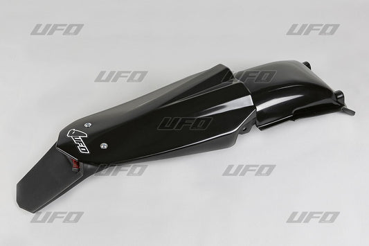 UFO ENDURO REAR FENDER W/ LED-LIGHT HUSQVARNA CR/WR BLACK HU03314001
