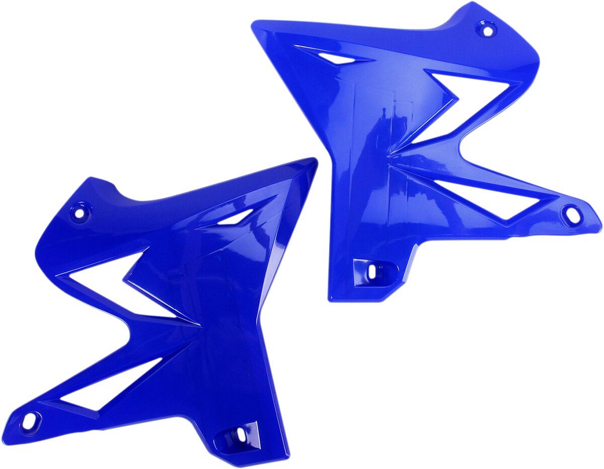 UFO RESTYLE RADIATOR COVERS YAMAHA YZ125/250 REFLEX-BLUE YA04834089