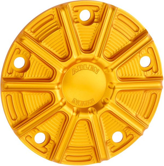 Arlen Ness 10-Gauge Points Cover Gold Aluminum For HD FXDF 1690 99-17 700-028