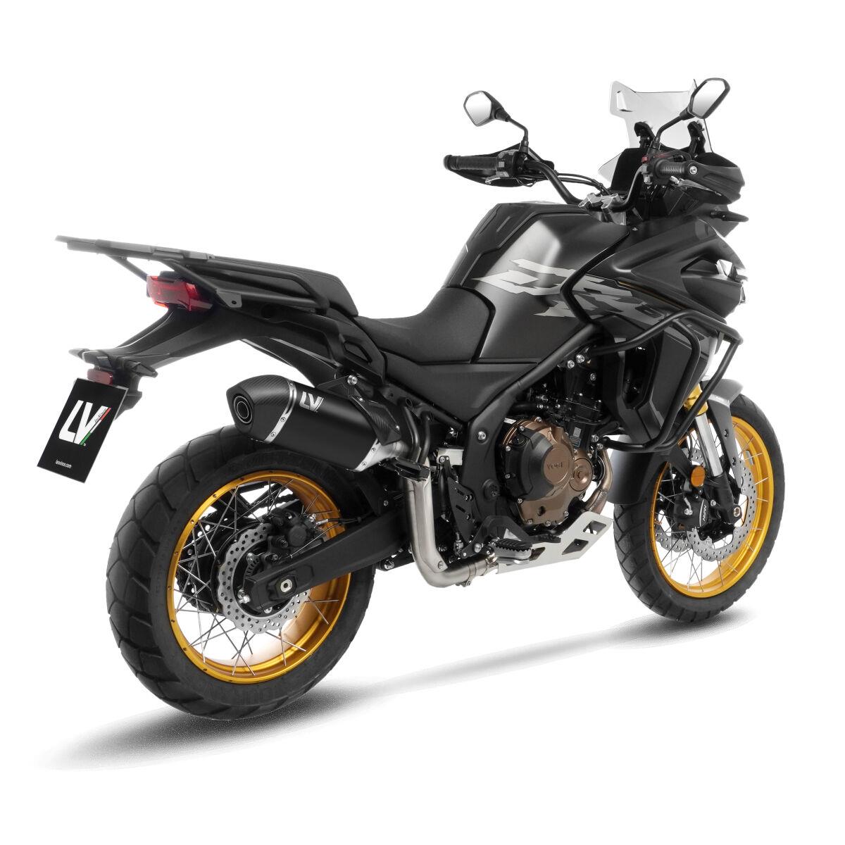 LEOVINCELV-14 Black Edition Slip-On Muffler for VOGE DS 625 X ABS 25-26 15636B