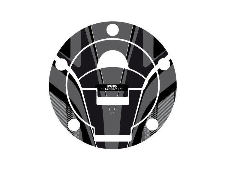 Puig Radikal Fuel Cap Protector Grey 4259N