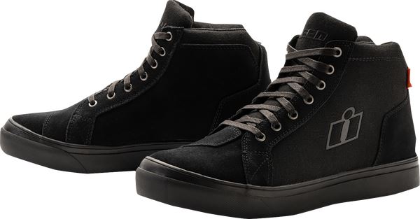 ICON Carga CE™ Motorcycle Boots Stealth 2024 Model