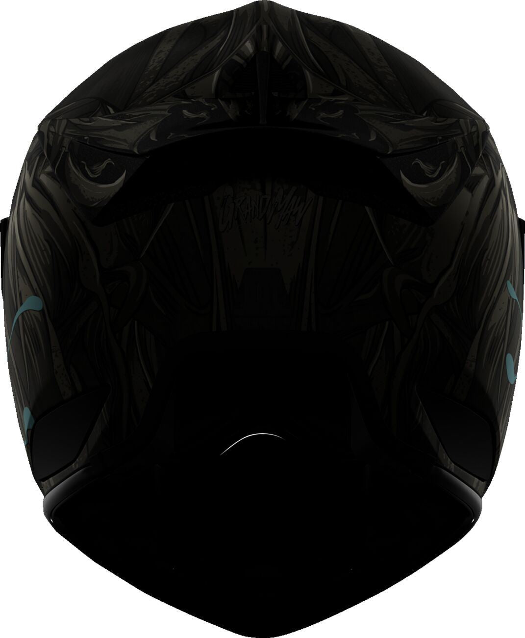 ICON Domain™ Grand Maw Gray Motorcycle Helmet
