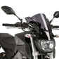 PUIG Rafale Screen Black for Yamaha MT-07/MT-09/MT-10 14-24 6894N