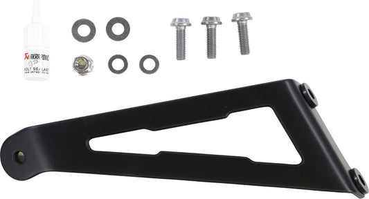 Akrapovic Muffler Bracket Black Aluminum For Aprilia RS 660 20-24 P-MBA6R1
