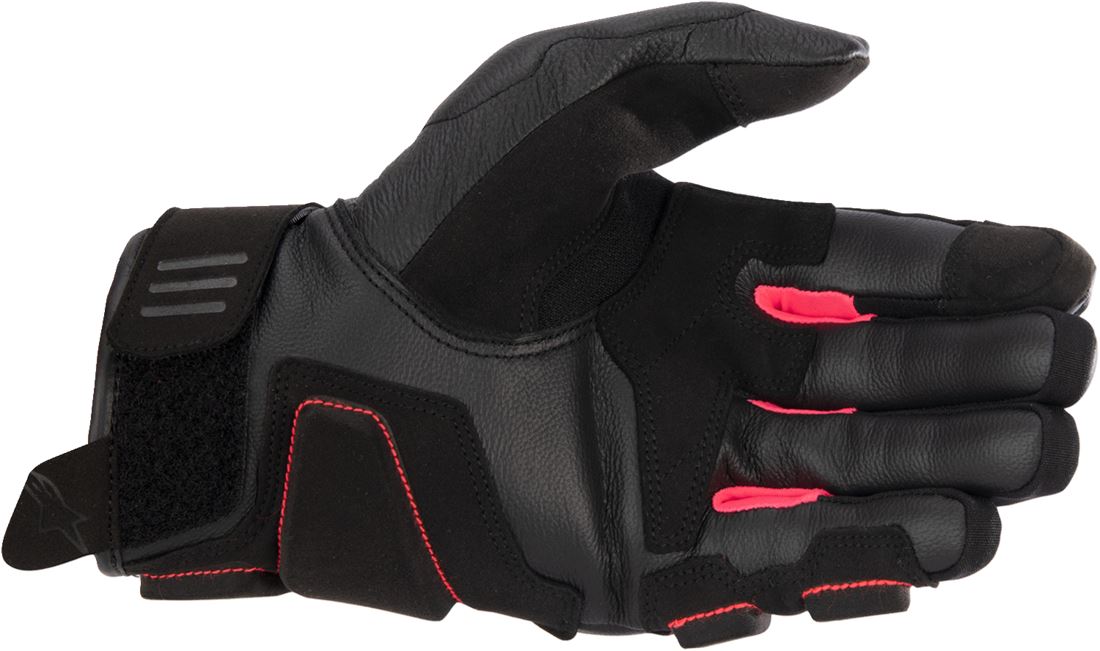 Alpinestars Stella Phenom Leather Air Gloves Black Red