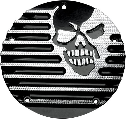 Covingtons Derby Cover For Harley Davidson FLS 1690 1999-2017 Black C1074-D