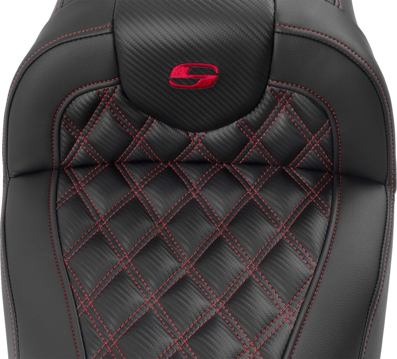 Saddlemen Roadsofa Lattice Stitch With Backrest For HD FLTRXSE 1977 23-24 823-07-206B4