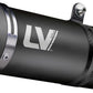 Leovince Muffler Gp Corsa Evo Black For Kawasaki Ninja 400 ABS 19-24 Stainless Steel  3389ebu