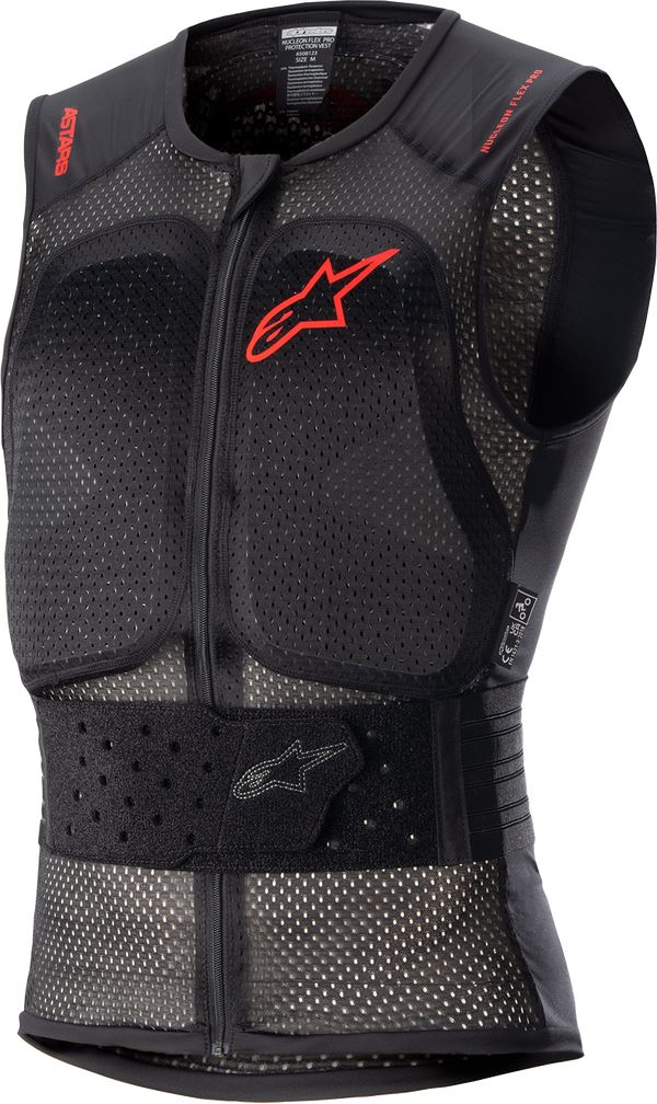 Alpinestars Nucleon Flex Pro Protection Vest Red Black