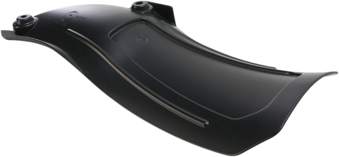 UFO REAR SHOCK MUD PLATE KTM SX/SX-F/EXC BLACK KT04064-001