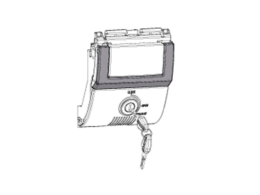 SHAD SH48 Replacement Premium Locking Mechanism (Titanium) D1B482PMAR