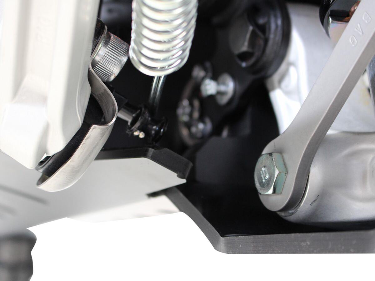 AXP Racing Skid Plate Black Polyethylene (Hdpe) For Yamaha XTZ 2023-2024 Ax1634