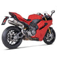 AKRAPOVIC Slip-On Line Muffler STREET TI for DUCATI PANIGALE/STREETFIGHTER V2 890 ABS 25-26 S-D10SO8-HCHNT