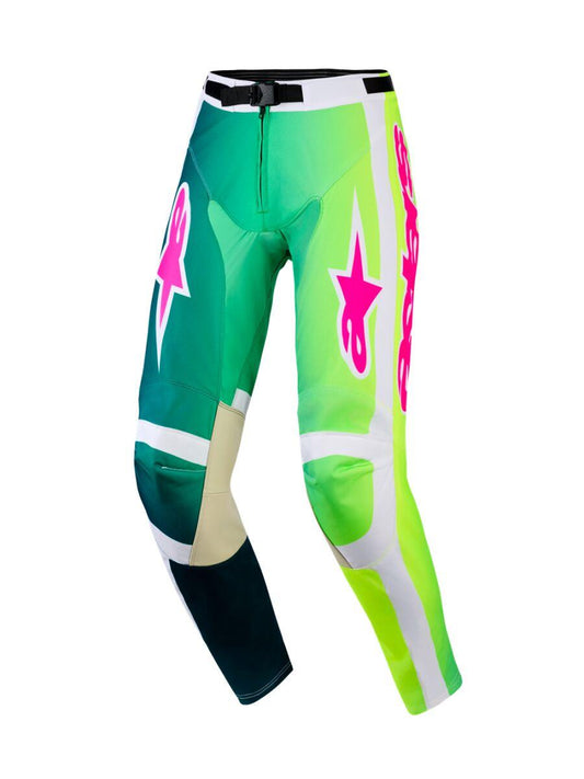 ALPINESTARS Racer Portl Pants GRN/WH/BLK 2025 Model