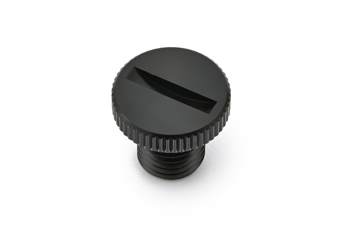 Daytona Mirror Plug Bolt Black M10 x 1.25 Right CNC Aluminum Hole Plug 80939