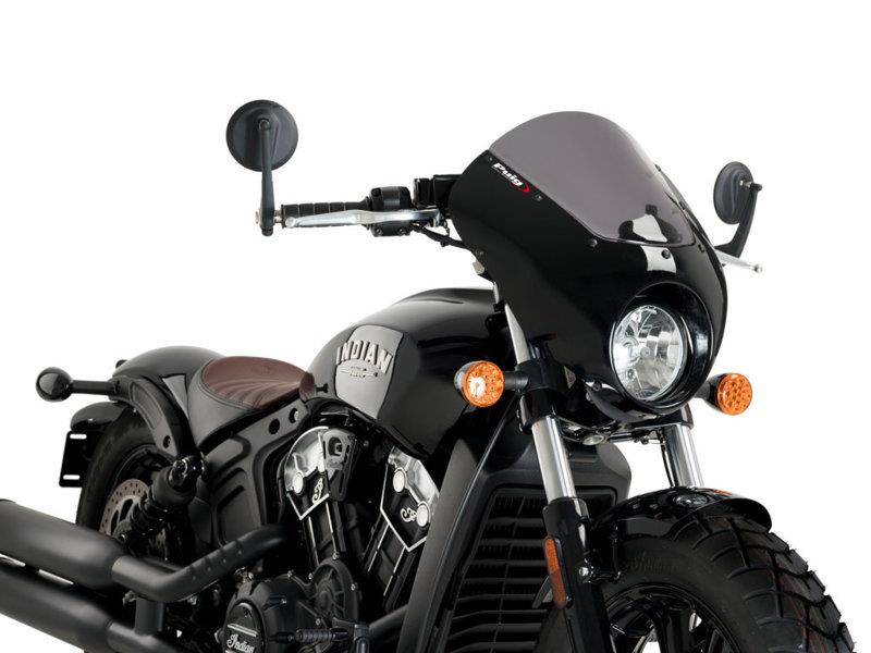 PUIG Dark Night Screen Dark Smoke for Indian Scout Bobber 18-25 21107F