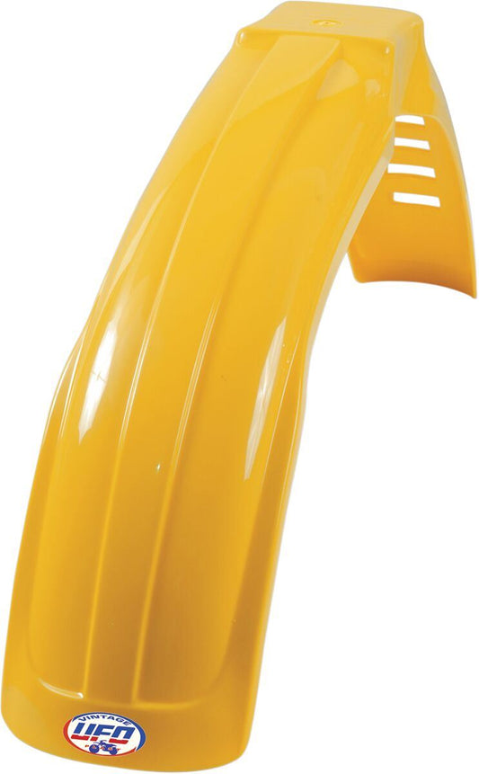 UFO VINTAGE UNI FRONT FENDER MX/ENDURO MEDIUM (78-83) YELLOW ME08003D