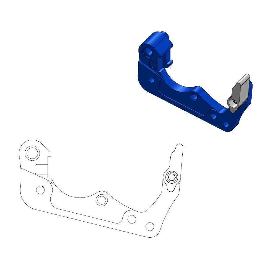 Moto-Master Relocation Bracket For Husqvarna TC 85 19/16 2018-2026 211093