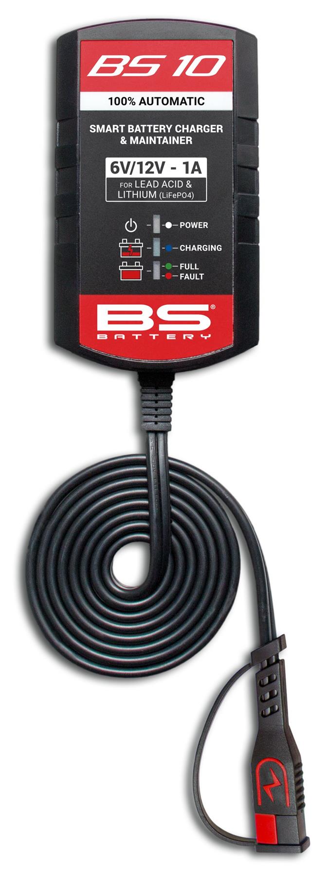Bs Battery SMART Battery Charger & Maintainer For Aprilia SR GT 125 88-24 700516
