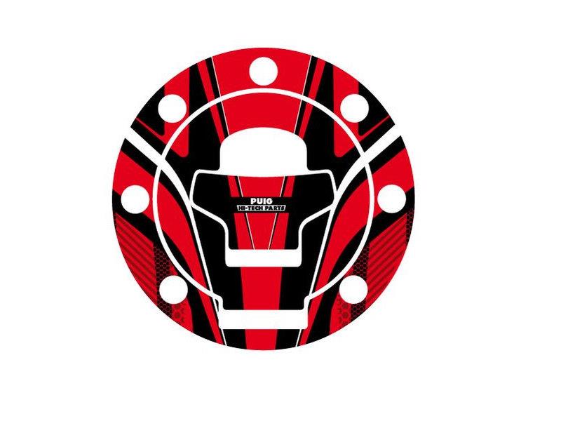 Puig Radikal Fuel Cap Protector Red 4255R