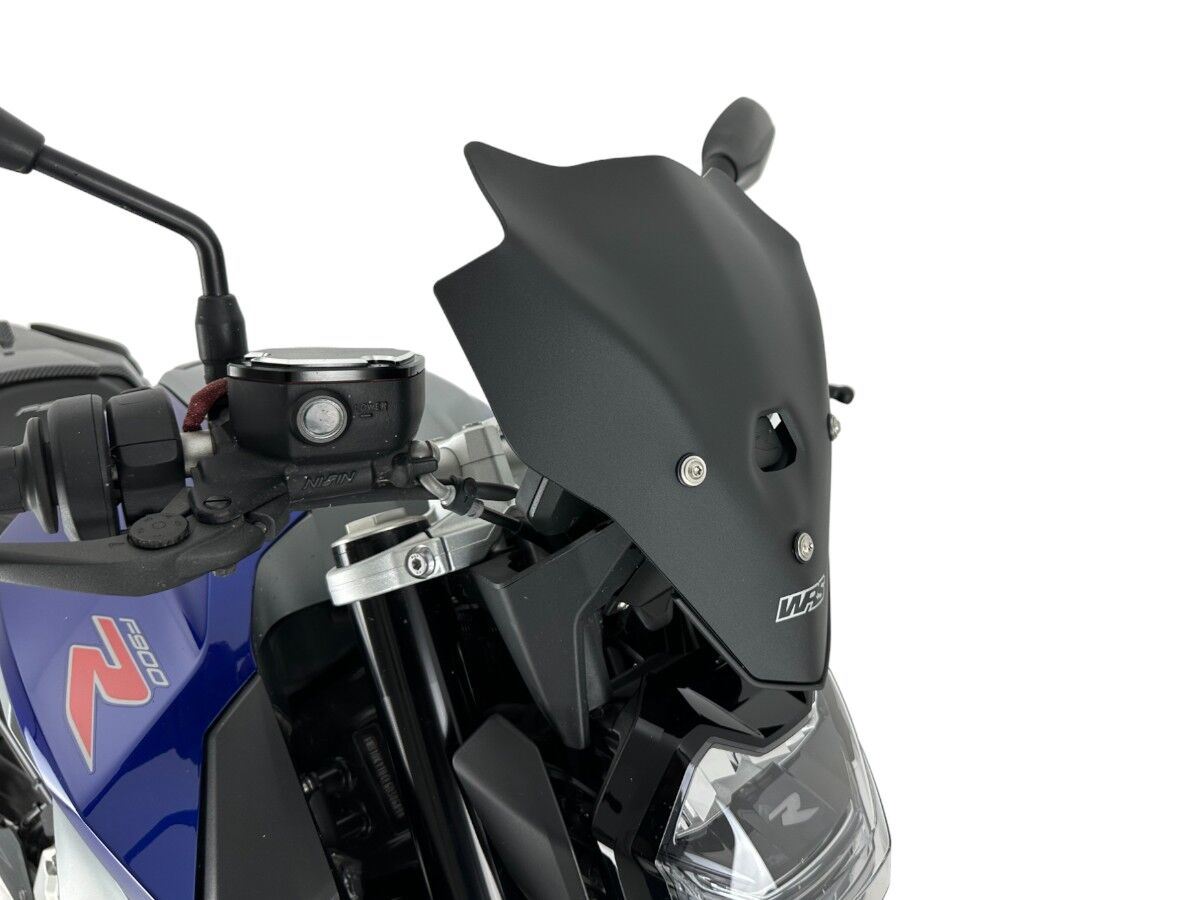 WRS Windscreen Touring For BMW F 900 R Matt Black BM101NO