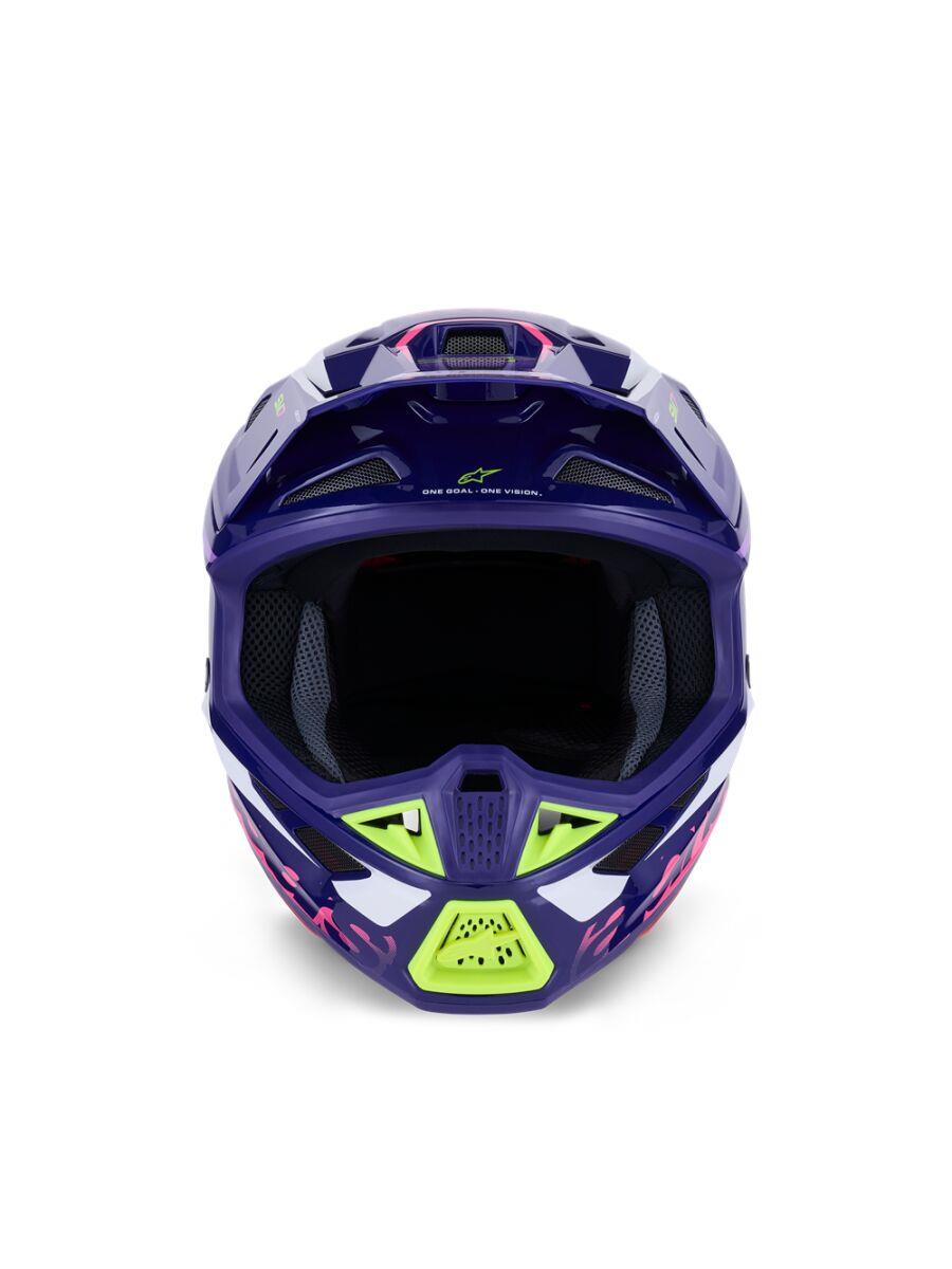 ALPINESTARS SM7 Deed Helmet PURPLE/PINK 2025 Model