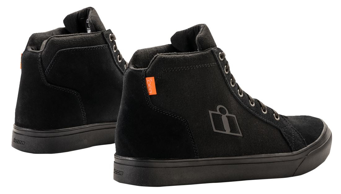 ICON Carga CE™ Motorcycle Boots Stealth 2024 Model
