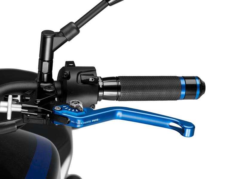 Puig Fixed V3 Clutch (Blue Lever With Blue Selector) Silver 5639W